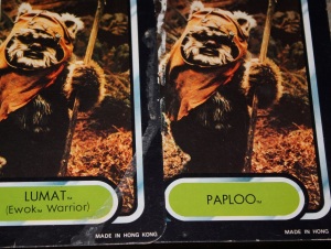 Ewok Nameplates